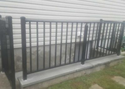 aluminum safety railing
