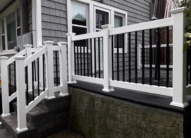 Outdoor Vinyl Pvc Aluminum Railings Liberty Fence Railing