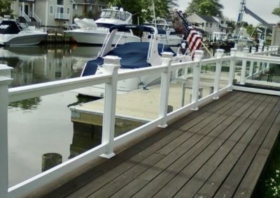 waterfront railing