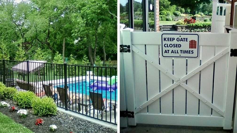 a pool safety fence is a priority