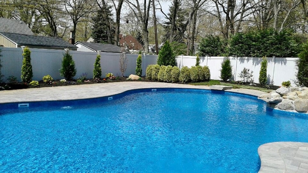 pvc pool safety fence